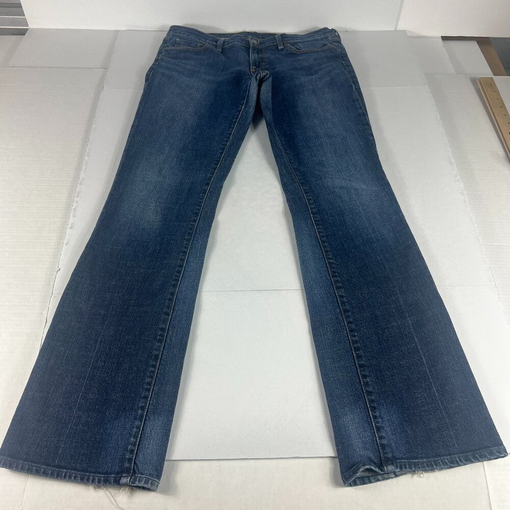 Citizens Of Humanity Jean Women 33x32 Margo Low Waist Boot Cut Blue Denim Tag 31